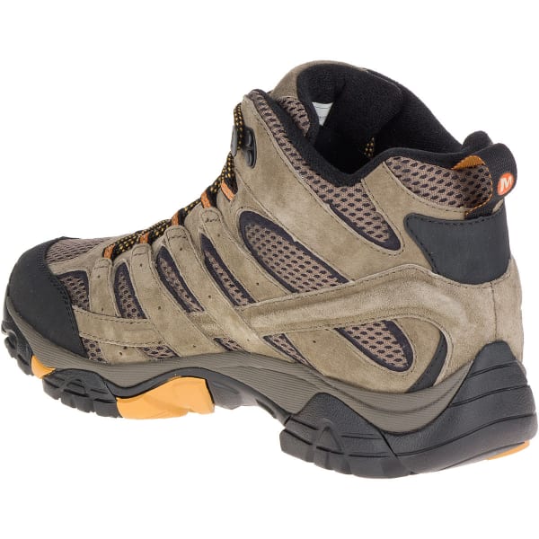 MERRELL Men's Moab 2 Ventilator Mid Hiking Boots, Walnut, Wide