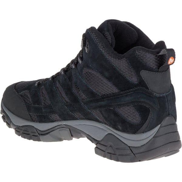 MERRELL Men's Moab 2 Ventilator Mid Hiking Boots, Black Night, Wide - Eastern Mountain Sports