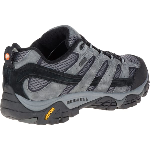 MERRELL Men's Moab 2 Waterproof Hiking Shoes, Granite