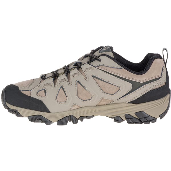 MERRELL Men's Moab FST Leather Hiking Shoes, Boulder, Wide