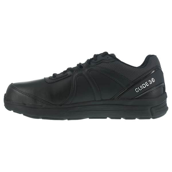 REEBOK WORK Men's Guide Work Steel Toe Work Shoes, Black, Wide