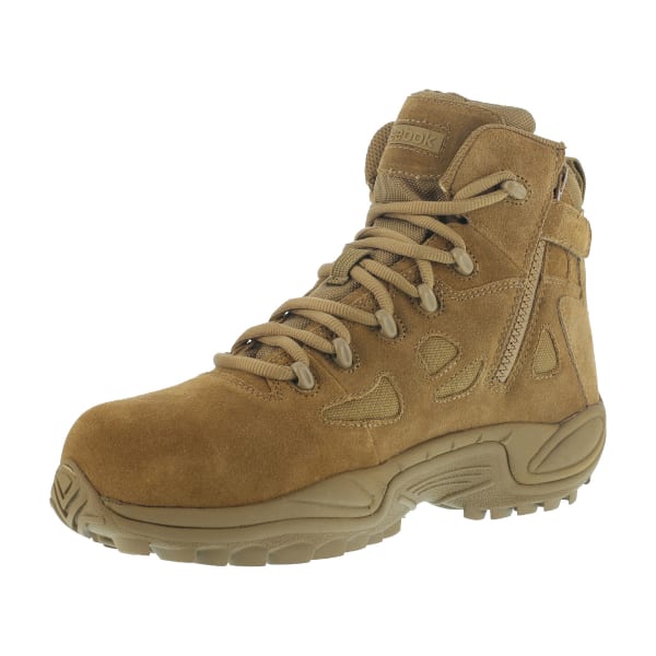 REEBOK WORK Men's Rapid Response RB Composite Toe Work Boots, Coyote