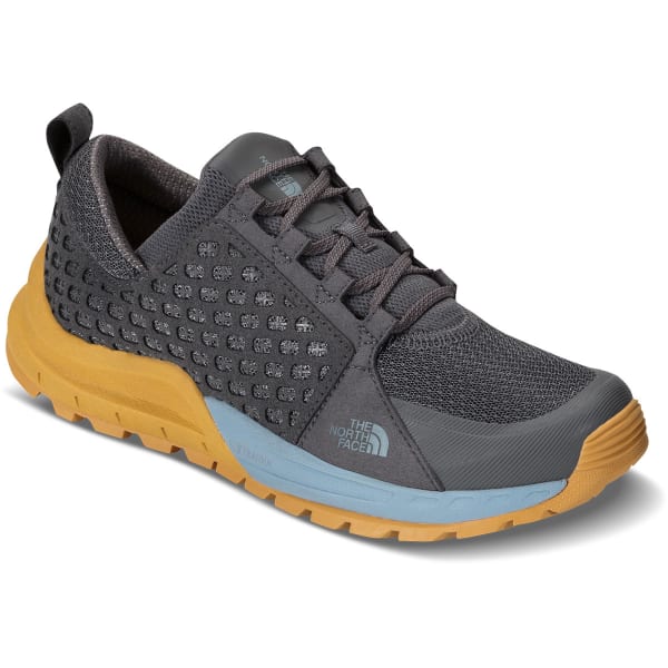 THE NORTH FACE Women's Mountain Sneaker Shoes, Zinc Grey/Tour Blue