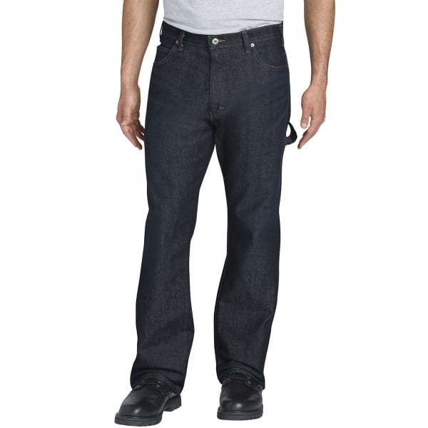 DICKIES Men's Flex Relaxed Fit Straight-Leg Carpenter Tough Max Denim Jeans