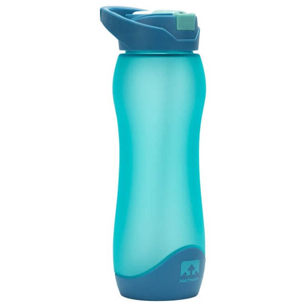 NATHAN SPORTS FlipStream Frosted Hydration Bottle, 25 Oz.