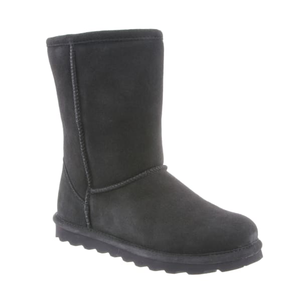 BEARPAW Women's Elle Short Boots, Charcoal