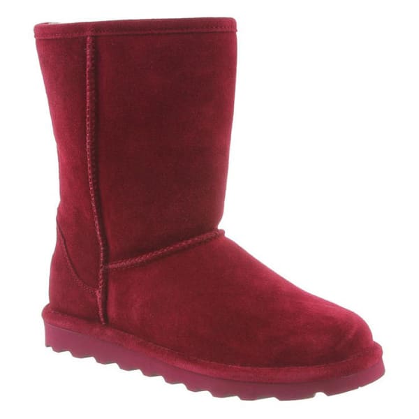 BEARPAW Women's Elle Short Boots, Bordeaux