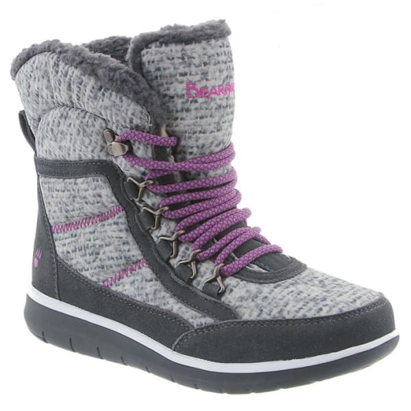 BEARPAW Women's Ruby Boots, Charcoal