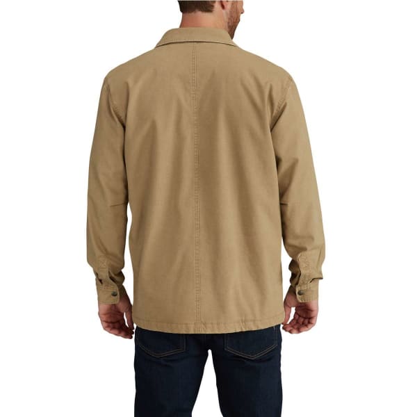 CARHARTT Men's Rugged Flex Rigby Fleece-Lined Shirt Jacket