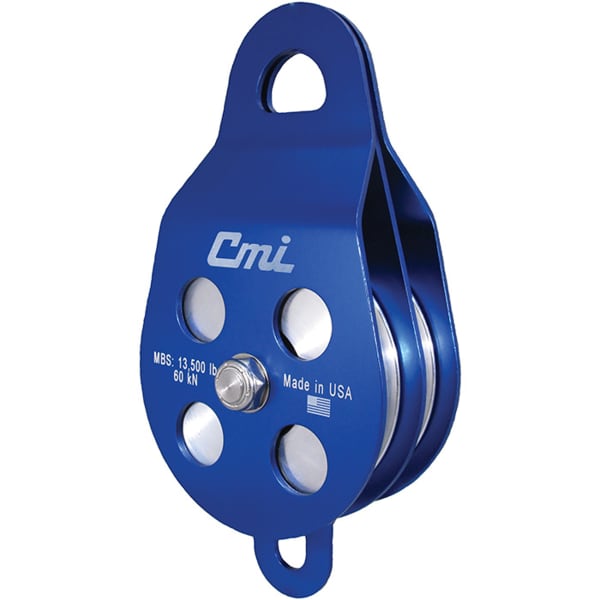 CMI 4in Double Aluminum Sheave Bearing Rescue Pulley