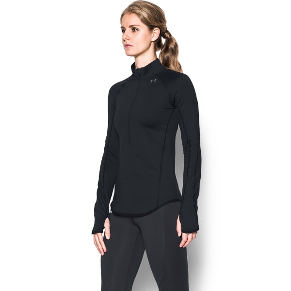 UNDER ARMOUR Women's ColdGear Armour Half Zip Pullover