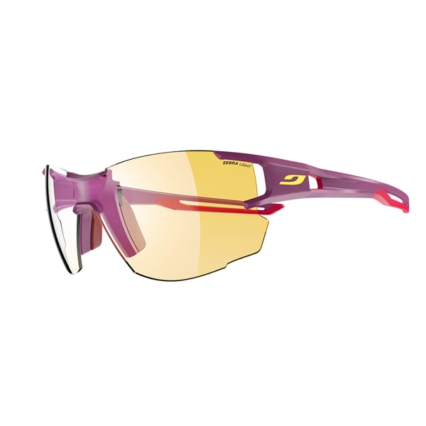 JULBO Aerolite Sunglasses with Zebra Light, Purple/Pink