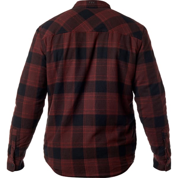 FOX Men's Torrent Sherpa-Lined Flannel Shirt