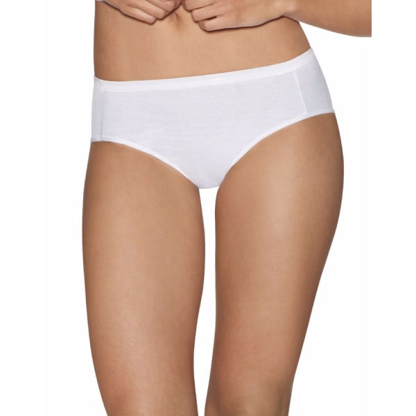 HANES Women's Ultimate Comfort Cotton Hipster Panties, 5-Pack