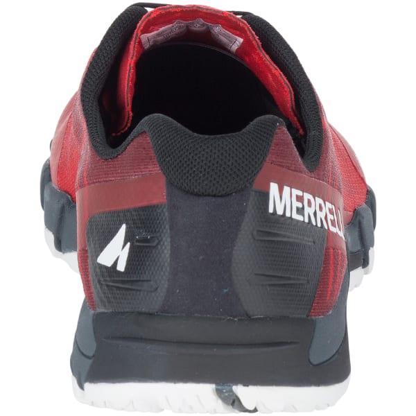 MERRELL Men's Bare Access Flex Trail Running Shoes, High Risk Red