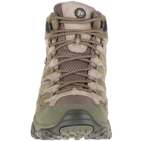 MERRELL Men's Moab 2 Mid Waterproof Hiking Boots, Dusty Olive - Eastern Mountain Sports