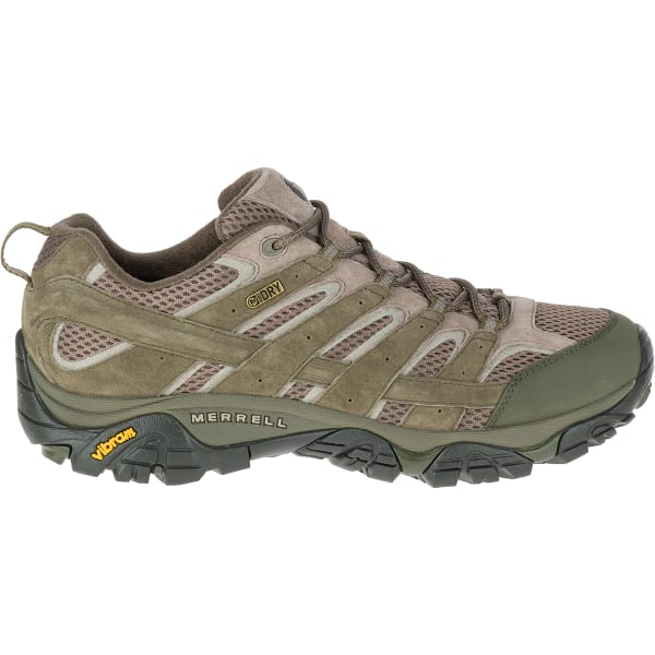 MERRELL Men's Moab 2 Waterproof Hiking Shoes, Dusty Olive