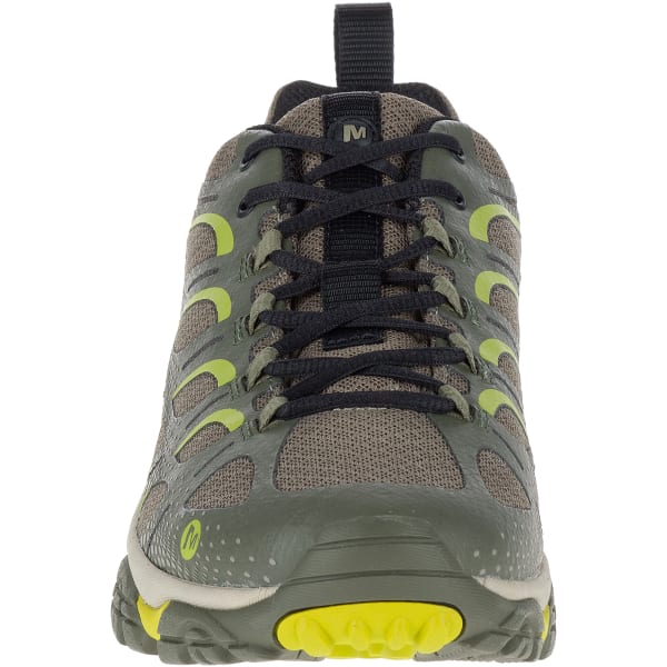 MERRELL Men's Moab Edge Hiking Shoes, Dusty Olive