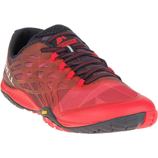 MERRELL Men's Trail Glove 4 Trail Running Shoes, Molten Lava