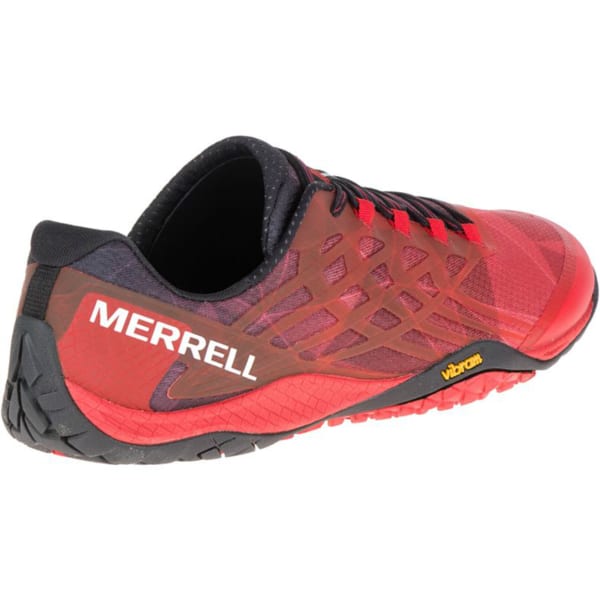 MERRELL Men's Trail Glove 4 Trail Running Shoes, Molten Lava