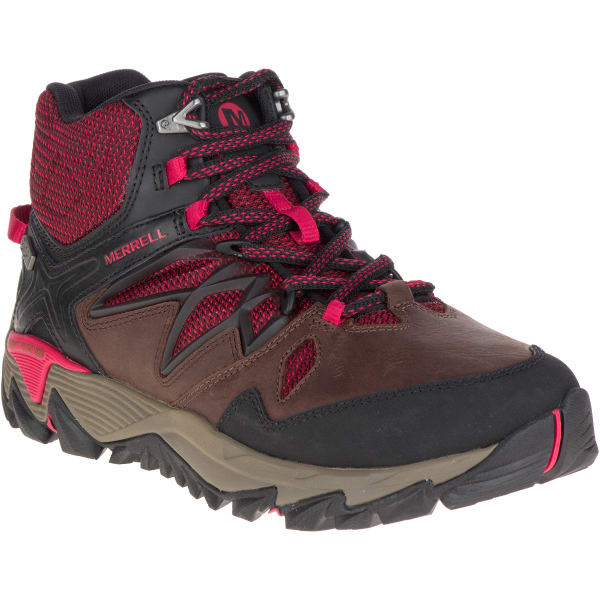 MERRELL Women's All Out Blaze 2 Mid Waterproof Hiking Boots, Cinnamon