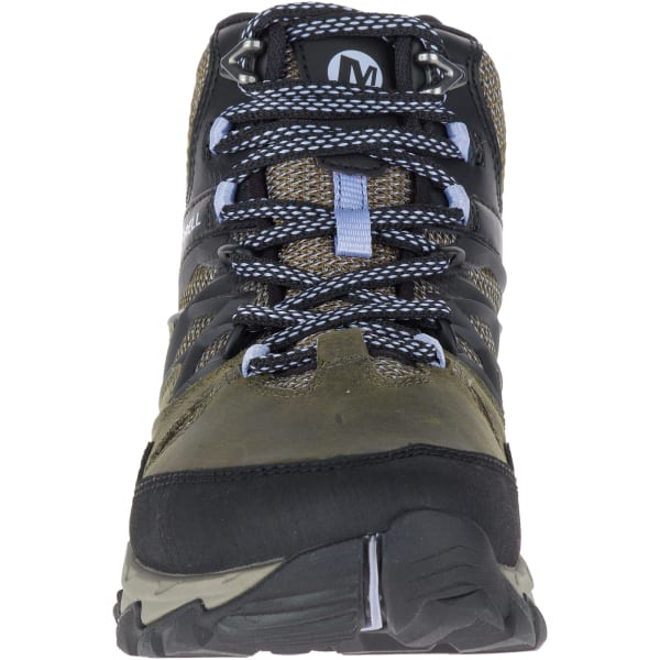 MERRELL Women's All Out Blaze 2 Mid Waterproof Hiking Boots, Dark Olive