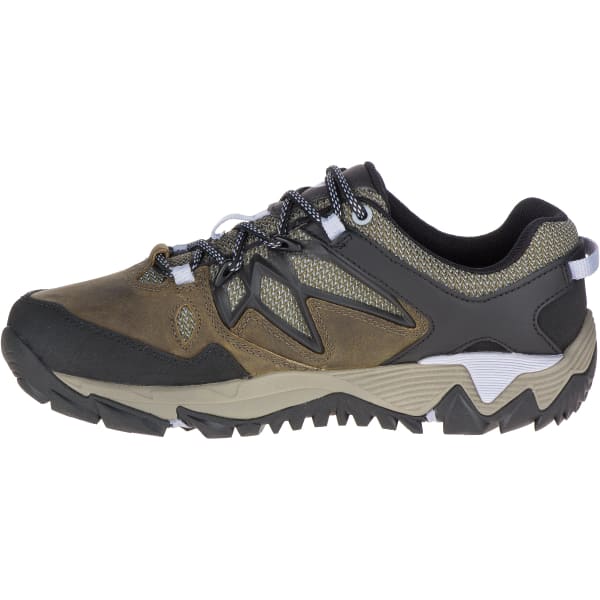 MERRELL Women's All Out Blaze 2 Waterproof Hiking Shoes, Dark Olive