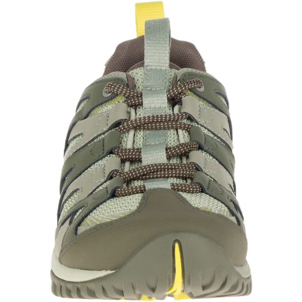 MERRELL Women's Siren Hex Q2 Waterproof Hiking Shoes, Olive