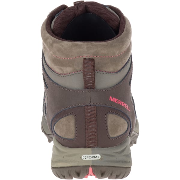MERRELL Women's Siren Q2 Mid Waterproof Hiking Boots, Boulder