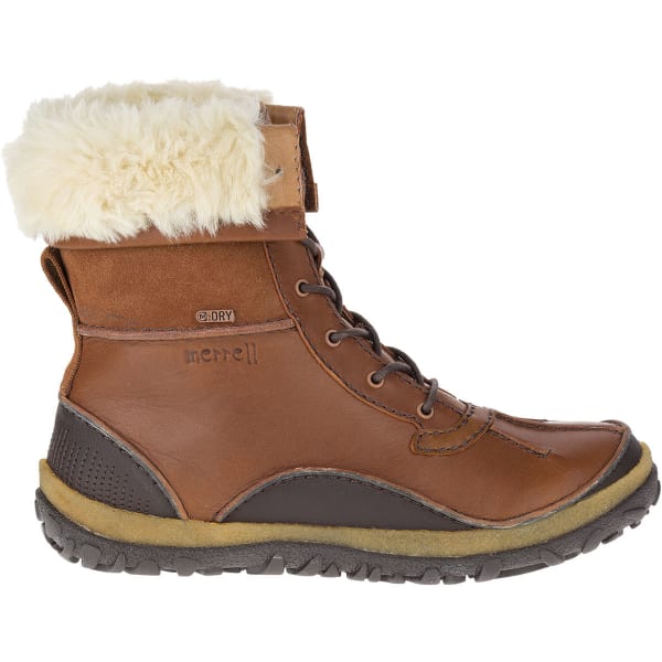 MERRELL Women's Tremblant Mid Polar Waterproof Boots, Oak