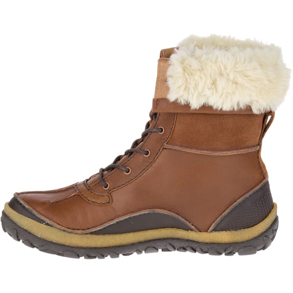 MERRELL Women's Tremblant Mid Polar Waterproof Boots, Oak