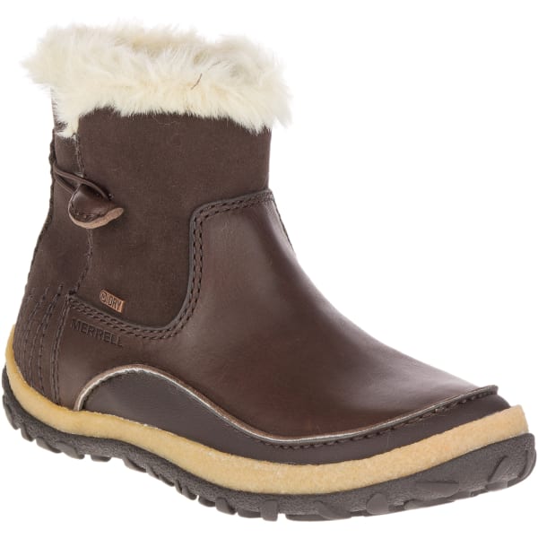 MERRELL Women's Tremblant Pull-On Polar Waterproof Boots, Espresso