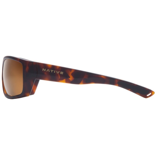 NATIVE EYEWEAR Distiller Sunglasses, Matte Dark Tort/Brown