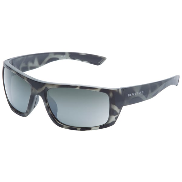 NATIVE EYEWEAR Distiller Sunglasses, Matte Gray Tort/Silver Reflex