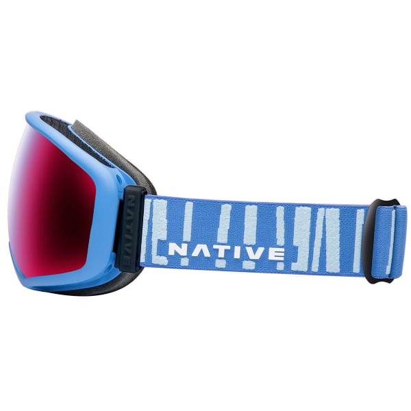 NATIVE EYEWEAR Tank7 Goggles, Powder Blue/SnowTuned Rose Blue