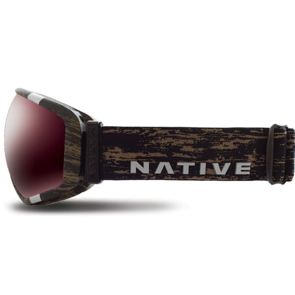 NATIVE EYEWEAR Tank7 Goggles, Jackplane/SnowTuned Silver