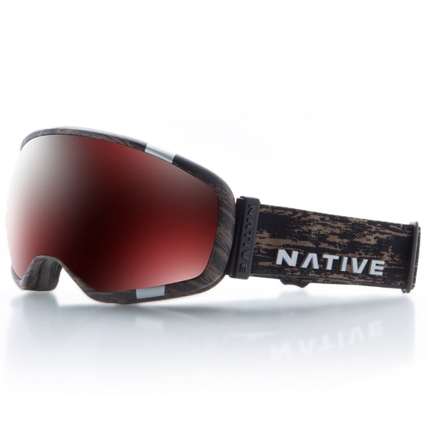 NATIVE EYEWEAR Tank7 Goggles, Jackplane/SnowTuned Silver