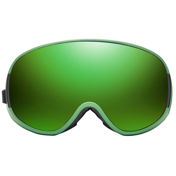 NATIVE EYEWEAR DropZone Snow Goggles, Sweetgrass/SnowTuned Amber Green