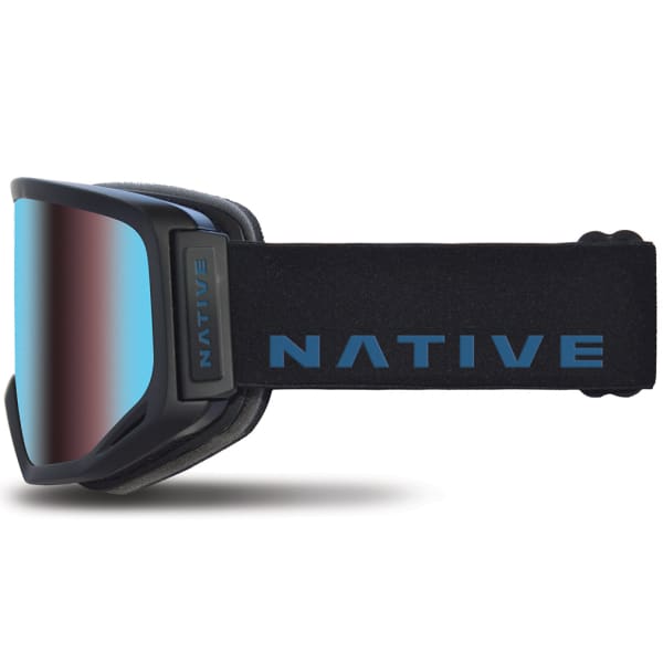 NATIVE EYEWEAR Coldfront goggles, Indigo, Blue Mirror Lens