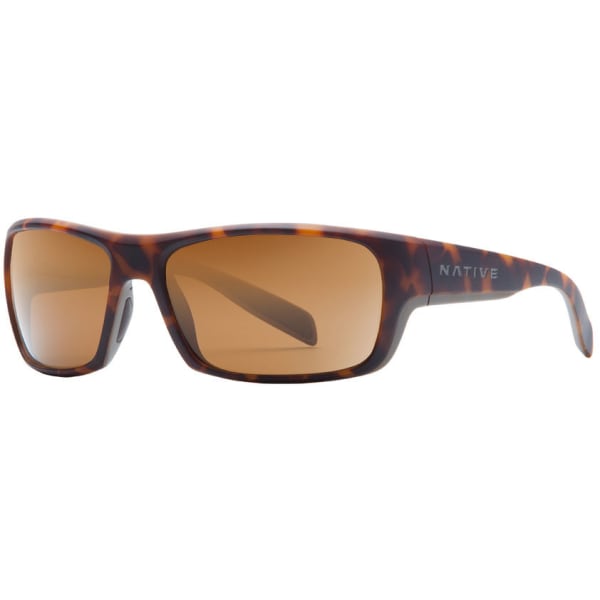 NATIVE EYEWEAR Eddyline Sunglasses, Desert Tort/Brown