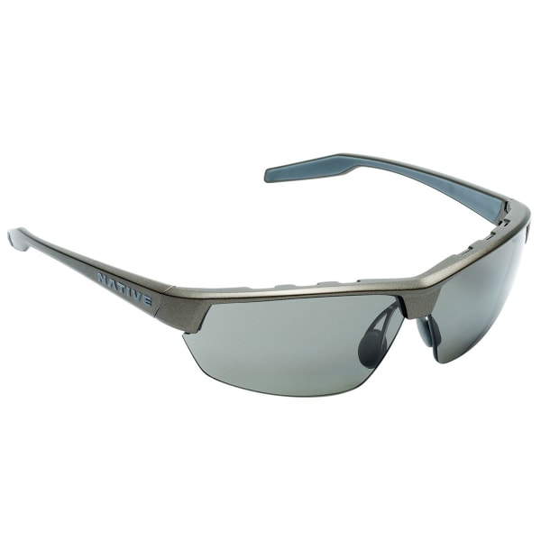 NATIVE EYEWEAR Hardtop UItra Sunglasses, Charcoal/Gray