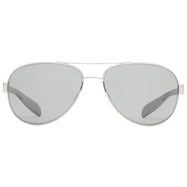 NATIVE EYEWEAR Patroller Sunglasses Chrome / Gloss Black, Gray