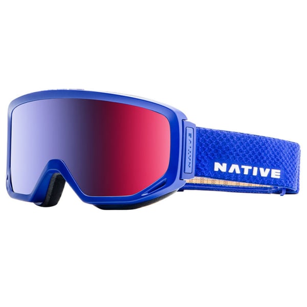 NATIVE EYEWEAR Coldfront Goggles, Admiral - SnowTuned Rose Blue