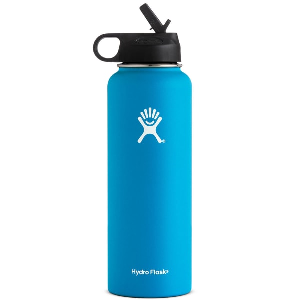 HYDRO FLASK 40 OZ Wide Mouth with Straw Lid