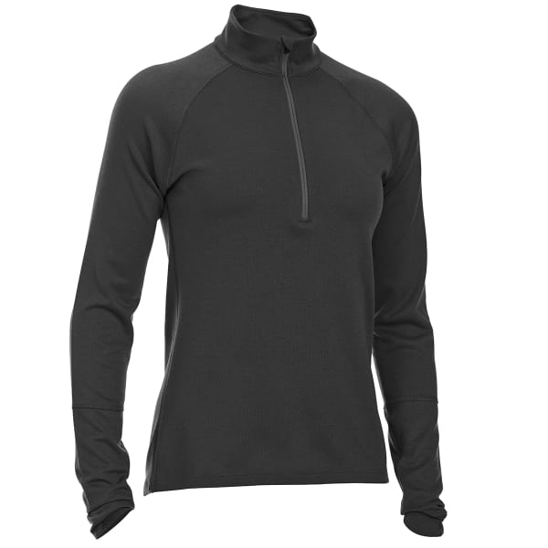 EMS Women's Techwick Midweight 1/4 Zip Base Layer