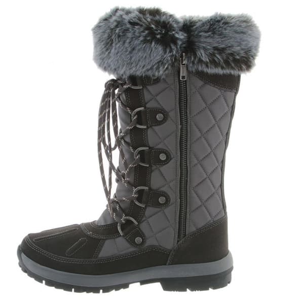 BEARPAW Women's Quinevere Boots, Charcoal