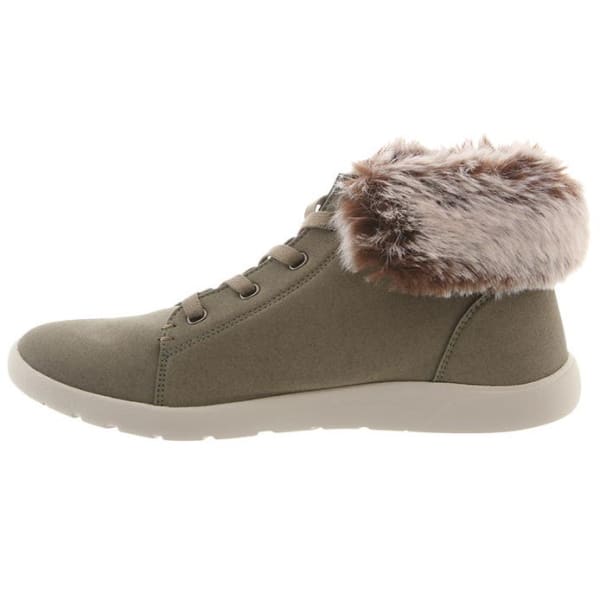 BEARPAW Women's Frankie Shoes, Olive