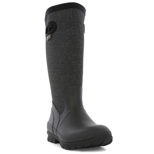 BOGS Women's Crandall Tall Waterproof Winter Boots, Black Multi