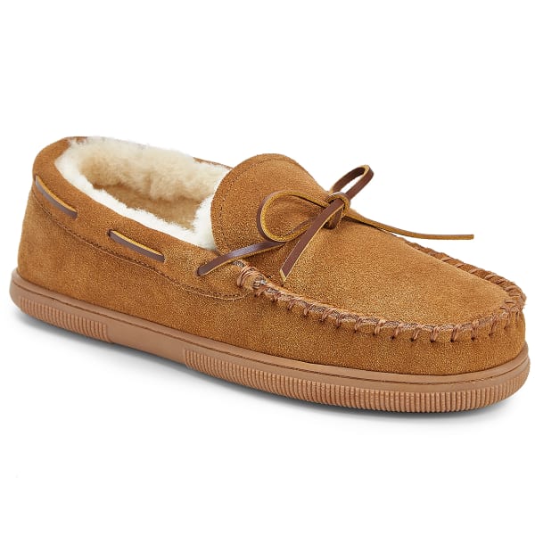 EMS Men's Denali Moc Slippers, Chestnut - Eastern Mountain Sports