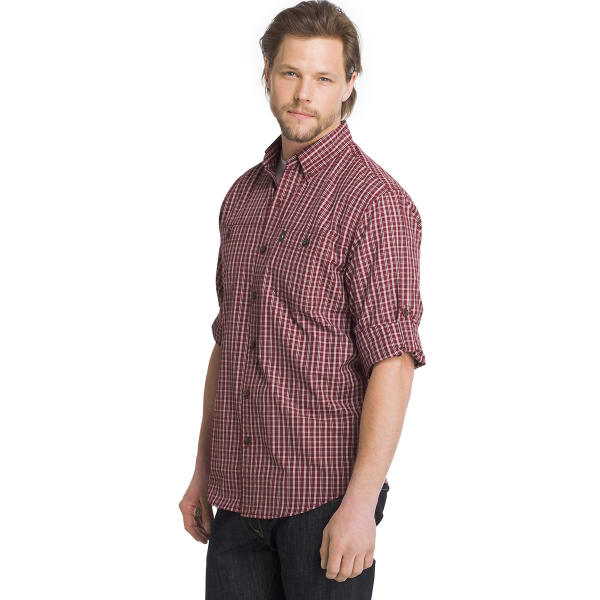 G.H. BASS & CO. Men's Plaid Explorer Sportsman Long-Sleeve Shirt